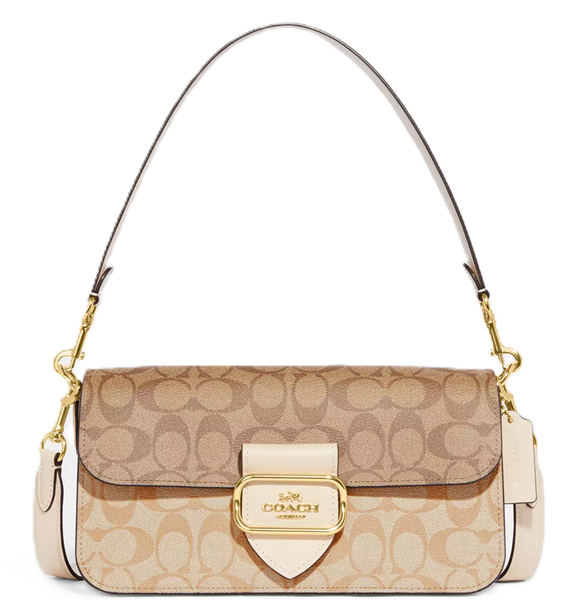  Túi Nữ Coach Morgan Blocked Signature Canvas 'Beige' 