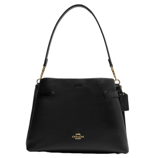  Túi Nữ Coach Hanna Shoulder Bag 'Black' 