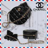  Túi Nữ Chanel Clutch With Chain Lambskin 'Black' 