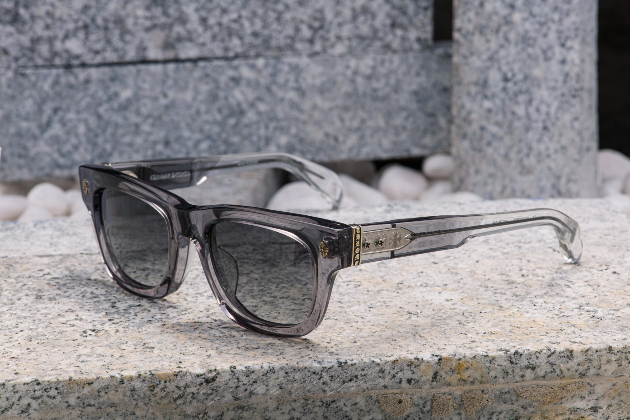 【CHROME HEARTS】DICK FITZENER ピンク クリスタル Chrome Hearts Dick Fitzener E51 - Pink Crystal - Pink