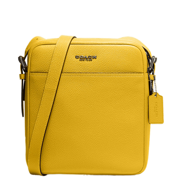  Túi Nam Coach Hudson Crossbody 21 'Yellow' 