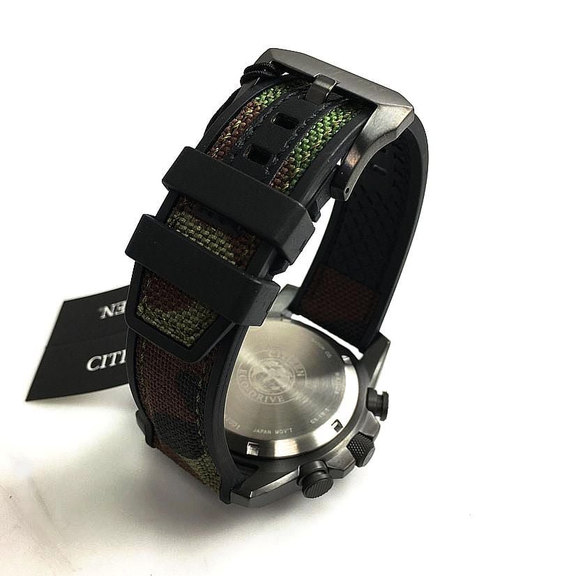  Đồng Hồ Nam CITIZEN Promaster Tough Chronograph Eco-Drive Dial Watch 'Black' 