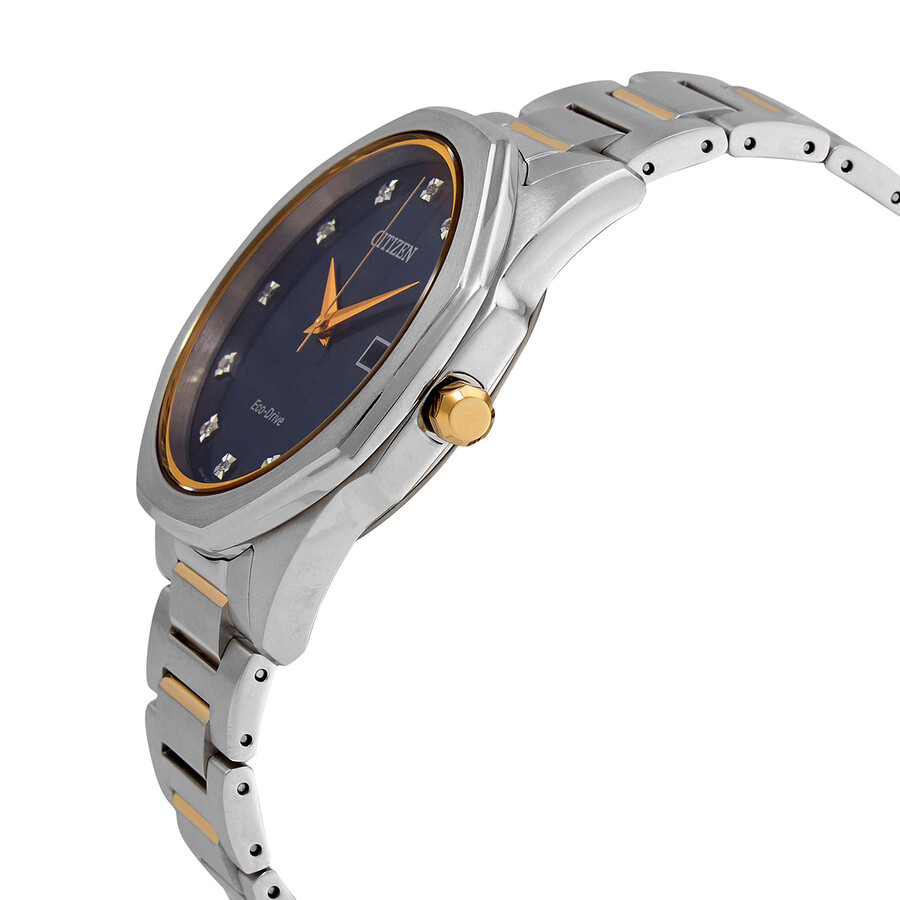  Đồng Hồ Nữ CITIZEN Eco-Drive Blue Dial Watch 'Blue' 