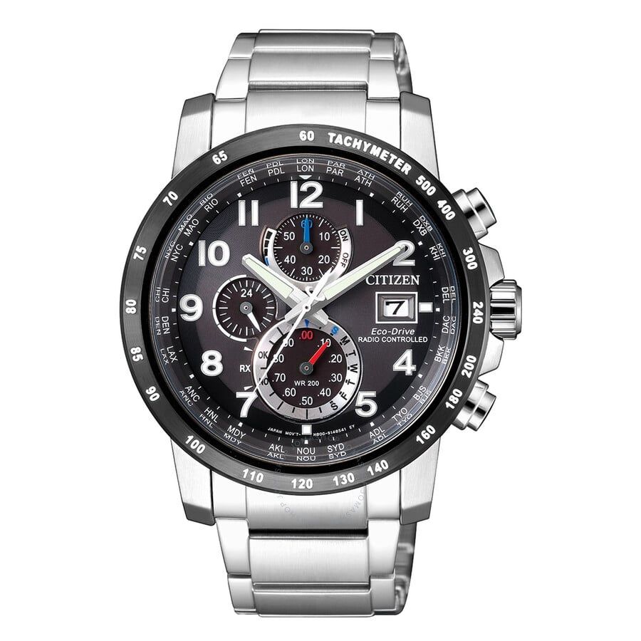  Đồng Hồ Nam CITIZEN Quartz Black Dial Watch 