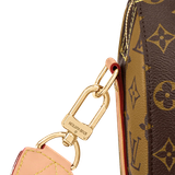  Túi Nam Louis Vuitton City Keepall Monogram Stripes 'Brown Canvas' 