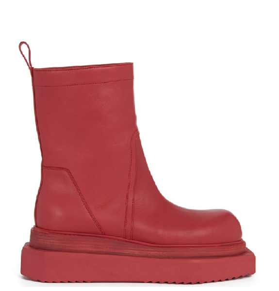  Giày Rick Owens Nam Ss22 Fogachine Fogpocket 'Red' 