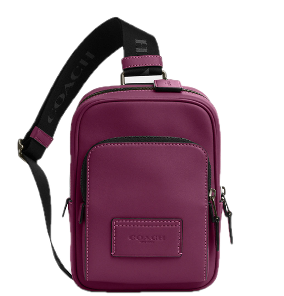  Túi Nam Coach Track Pack 14 'Deep Berry' 