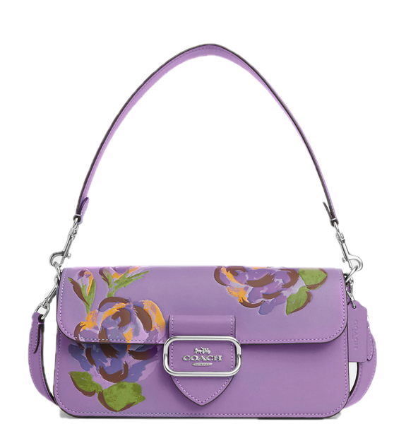  Túi Nữ Coach Morgan Shoulder Bag With Rose Print 'Iris' 