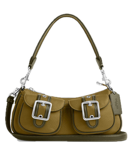  Túi Nữ Coach Ashton Baguette 'Citron Multi' 