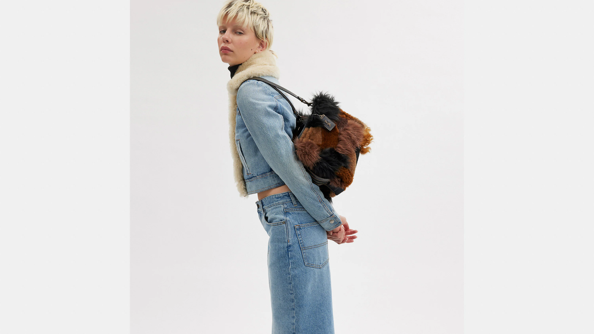 Coach rogue patchwork store