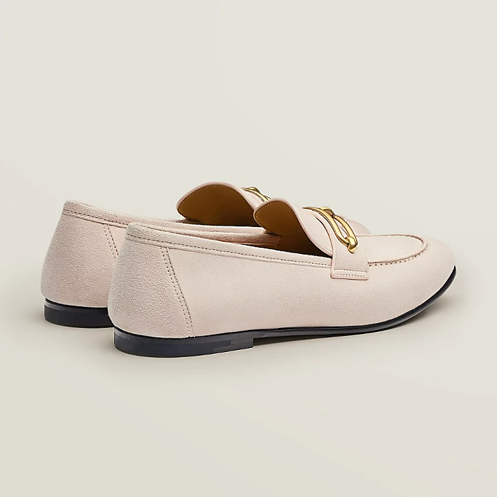  Giày Nữ Hermes Colette Loafer 'Blanc Poros' 