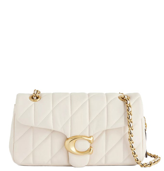  Túi Nữ Coach Tabby Nappa Leather Shouder Bag 'White' 