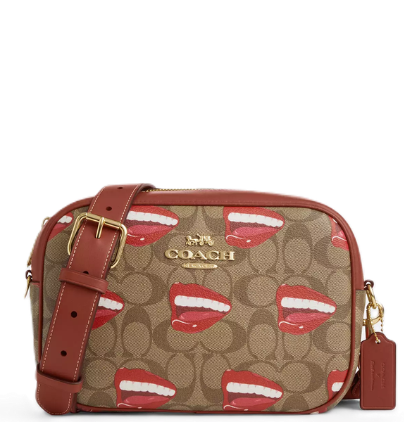  Túi Nữ Coach Wesselmann Signature Canvas 'Terracotta' 