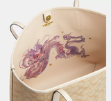  Túi Nữ Coach New Year City Tote Dragon 'Light Khaki' 