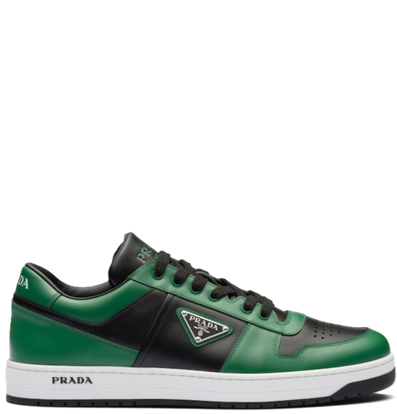  Giày Nam Prada Velvet Slip-on Shoes 'Black Green' 