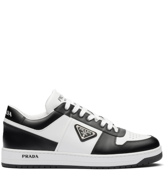  Giày Nam Prada Downtown Leather 'Black White' 