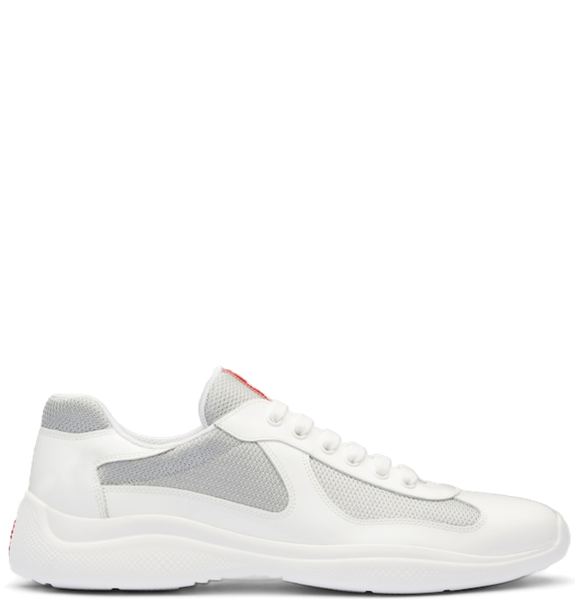  Giày Nam Prada America's Cup 'White Silver' 