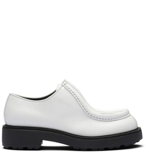  Giày Nam Prada Diapason Opaque Brushed Leather Lace-up 'White' 
