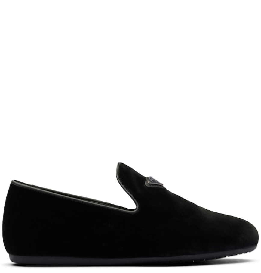 Giày Nam Prada Velvet Slip-on Shoes 'Black' 2S2974-068-F0002 – LUXITY