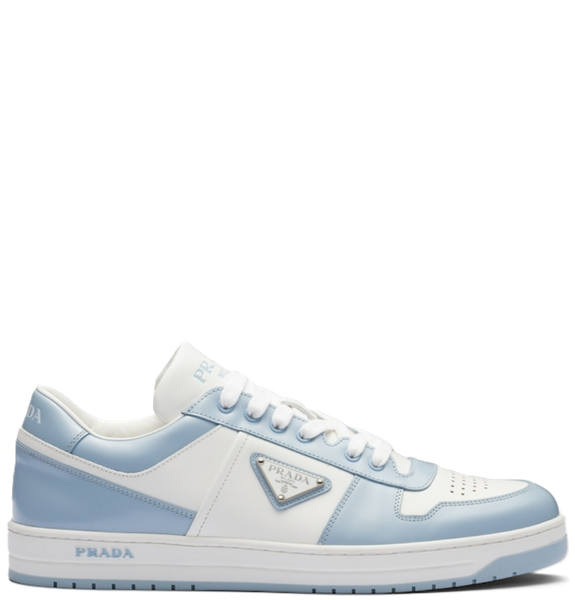  Giày Nam Prada Downtown Leather 'White Light Blue' 