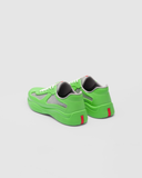  Giày Nam Prada America's Cup Soft Rubber And Bike Fabric 'Apple green' 