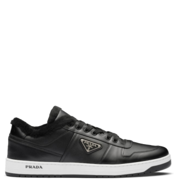  Giày Nam Prada Downtown Leather 'Black' 