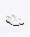  Giày Prada Nữ Patent Leather Loafers 'White' 