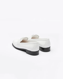  Giày Prada Nữ Patent Leather Loafers 'White' 