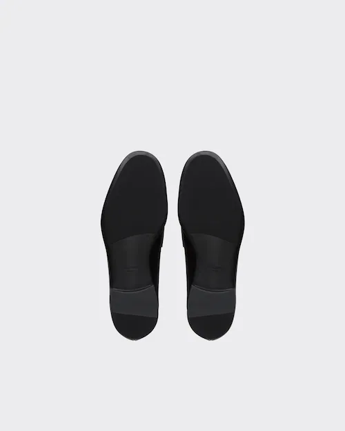  Giày Nam Prada Saffiano Leather Loafers 'Black' 