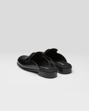  Giày Prada Nữ Brushed Leather Mules Black 