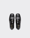  Giày Nam Prada Brushed Leather Loafers 'Black' 