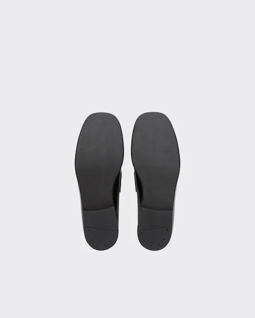  Giày Nam Prada Brushed Leather Loafers 'Black' 