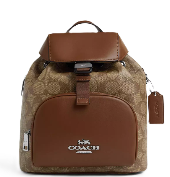  Balo Nữ Coach Pace Signature Canvas 'Brown' 