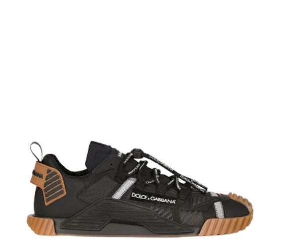  Giày Nam Dolce & Gabbana NS1 Sneakers Mixed Materials Black 