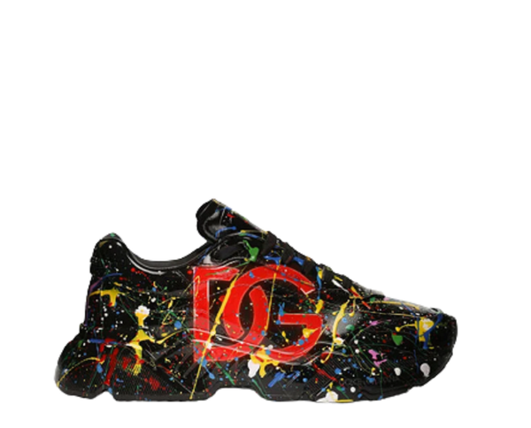  Giày Nam Dolce & Gabbana Mixed Materials Daymaster Black 