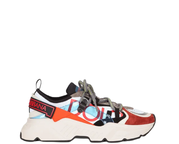  Giày Nam Dolce & Gabbana Stretch Mesh Daymaster Multicolor 