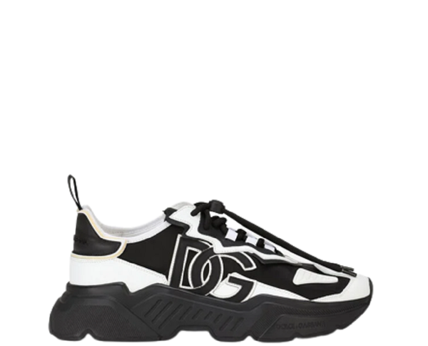  Giày Nam Dolce & Gabbana Mixed Materials Daymaster White Black 
