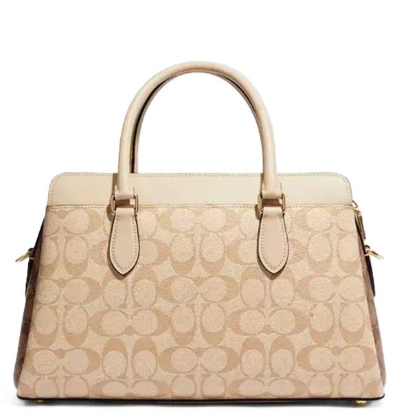  Túi Nữ Coach Darcie Carryall Colorblock Canvas 'Beige' 