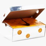  Giày Nike Dunk Low Off-White University 'Gold Midnight Navy' 