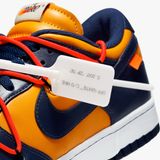  Giày Nike Dunk Low Off-White University 'Gold Midnight Navy' 