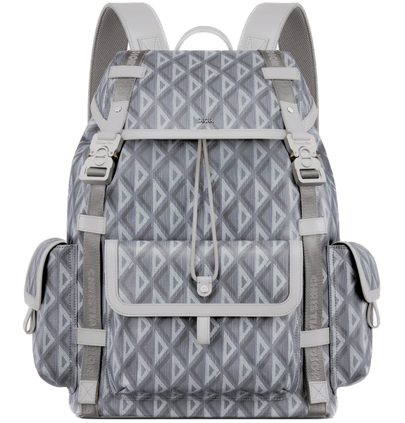  Balo Nam Dior Hit The Road Dior CD Diamond Canvas 'Gray' 