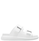 Dép Nam Alexander McQueen Hybrid Sandals 'White' 663563