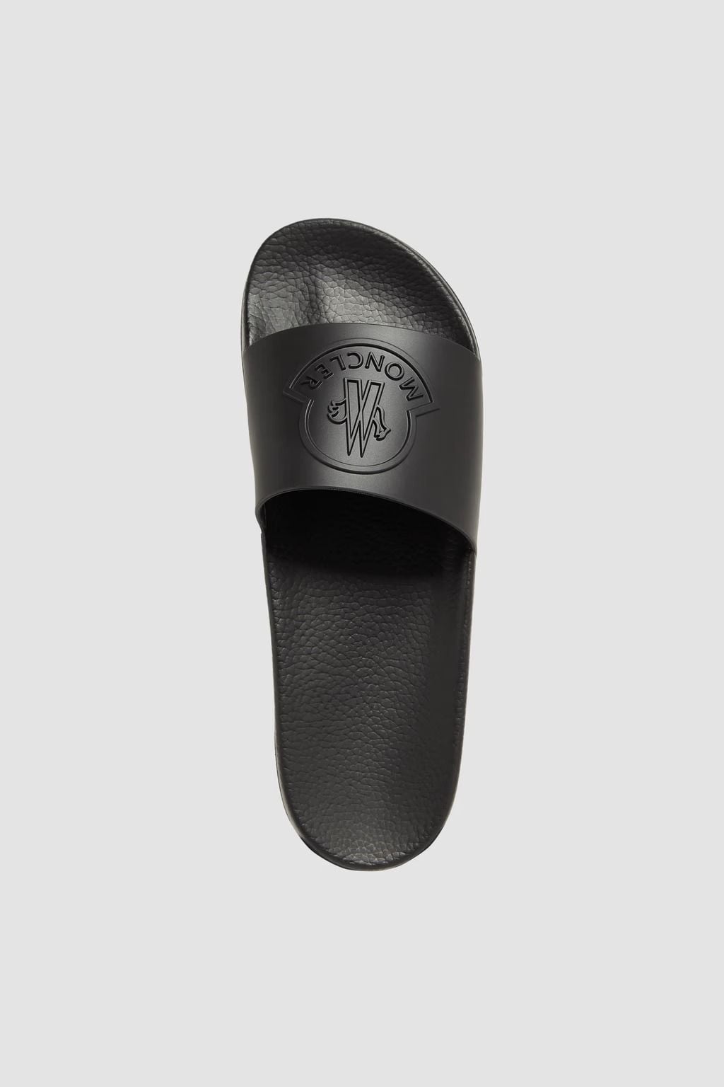  Dép Nam Moncler Basile Rubber Sliders 'Black' 