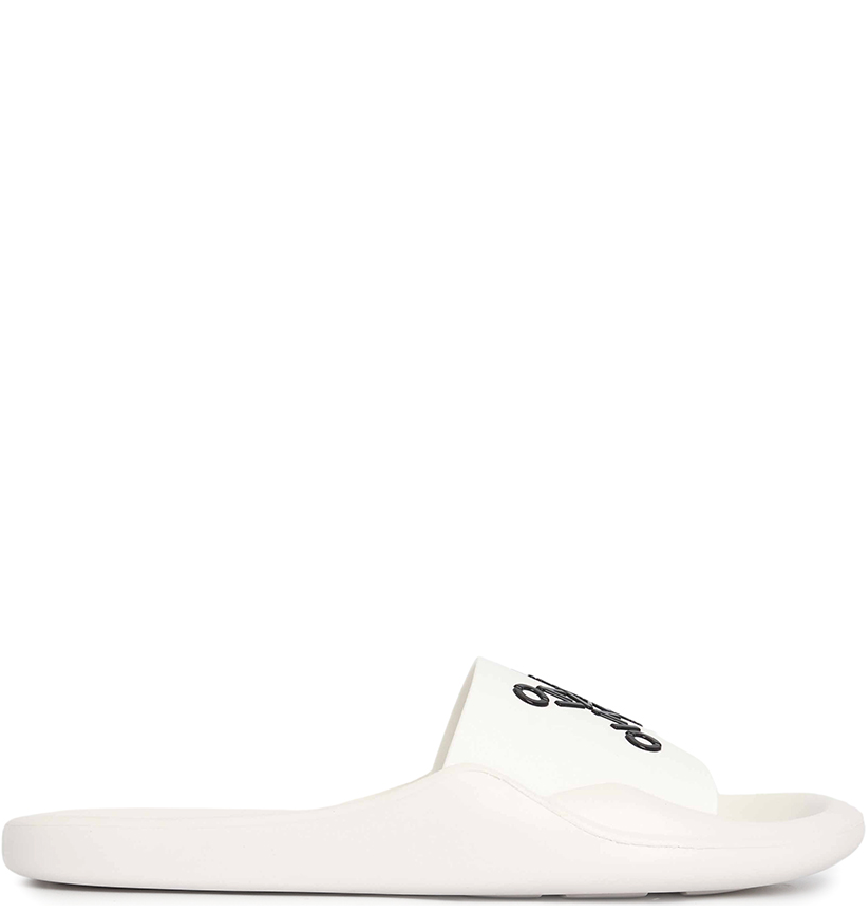  Dép Nữ Kenzo Little X Pool Slide Sports Slipper 'Ivory' 