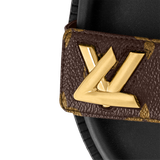  Dép Nữ Louis Vuitton LV Sunset Flat Comfort Sandals 'Brown' 