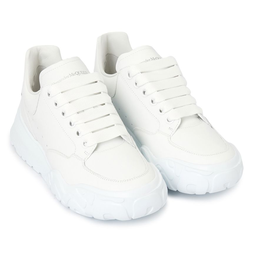 Giày Nam Alexander McQueen Court Trainer 'White' 634619-WIA98-9000