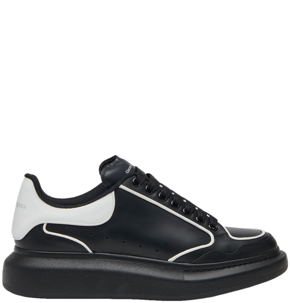  Giày Nam Alexander McQueen Oversized Sneaker 'Black' 