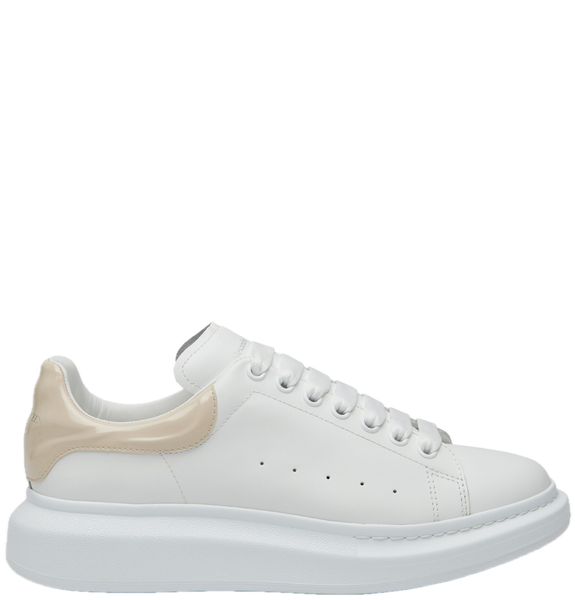  Giày Nam Alexander McQueen Oversized Sneaker 'White' 
