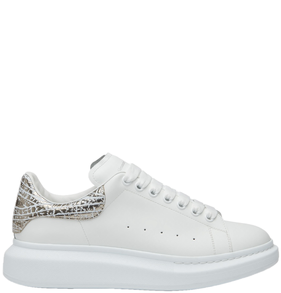  Giày Nam Alexander McQueen Oversized Sneaker 'White' 