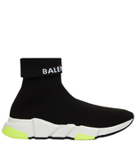  Giày Nam Balenciaga Speed Trainer Cuffed ‘Black Yellow’ 